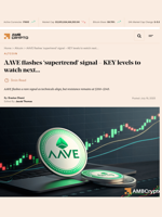 AAVE flashes 'supertrend' signal - KEY levels to watch next... - AMBCrypto