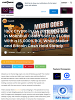 100x Crypto in Q4 2025: How $7K in MoonBull Could Soar to $1.06M With a 15,000% ROI, While Stellar and Bitcoin Cash Hold Steady | Live Bitcoin News