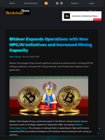 Bitdeer Expands Operations with New HPC/AI Initiatives and Increased Mining Capacity - Blockchain.News