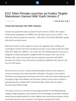 EV2 Token Presale Launches as Funtico Targets Mainstream Gamers With ‘Earth Version 2’ - Visionary Financial