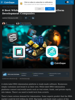 8 Best White Label RWA Tokenization Platform Development Companies