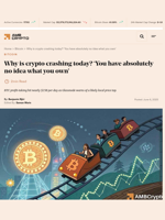 Why is crypto crashing today? 'You have absolutely no idea what you own' - AMBCrypto