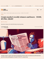 Crypto market’s weekly winners and losers – DASH, IP, POL, NIGHT - AMBCrypto
