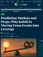Why Kalshi Is Pivoting From Events to Crypto Perps