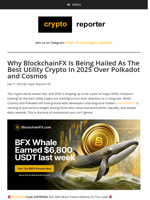 Why BlockchainFX Is Being Hailed As The Best Utility Crypto In 2025 Over Polkadot and Cosmos