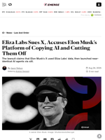 Eliza Labs Sues X, Accuses Elon Musk’s Platform of Copying AI and Cutting Them Off - Decrypt