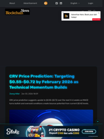 CRV Price Prediction: Targeting $0.55-$0.72 by February 2026 as Technical Momentum Builds - Blockchain.News