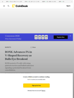 BONK News: BONK Recovers Sharply as Bulls Target $0.000026 Resistance