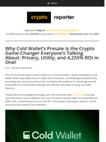 Cold Wallet: The 2025 Crypto Presale Offering 4,255% ROI & Unmatched Utility!