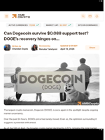 Dogecoin (DOGE) eyes massive rally? Experts predict $2 target