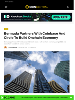 Bermuda Partners With Coinbase And Circle To Build Onchain Economy