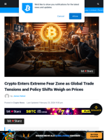 Crypto Enters Extreme Fear Zone as Global Trade Tensions and Policy Shifts Weigh on Prices | Bitcoinist.com