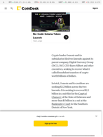 Genesis Files Suits Against DCG to Recover Billions Worth of Allegedly Fraudulent Transfers