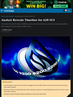 Analyst Reveals Timeline for $20 SUI