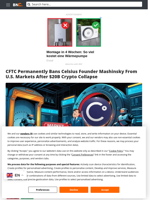CFTC Permanently Bans Celsius Founder Mashinsky From U.S. Markets After $20B Crypto Collapse