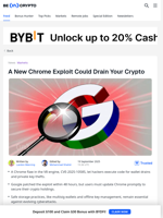 How A Chrome Exploit Could Enable Crypto Hacks