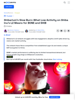 Shibarium’s Slow Growth: What It Means for BONE and SHIB