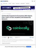 Coinlocally Expands Its Ecosystem With Native Coin