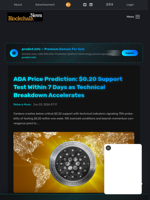 ADA Price Prediction: $0.20 Support Test Within 7 Days as Technical Breakdown Accelerates - Blockchain.News