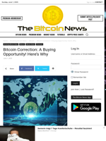 Bitcoin Correction: A Buying Opportunity! Here's Why