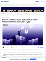 Expert Reveals What Bitcoin Needs To Win in 2026