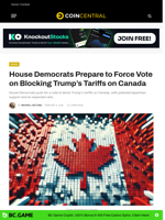 House Democrats Prepare to Force Vote on Blocking Trump’s Tariffs on Canada