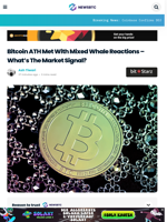 Bitcoin ATH Met With Mixed Whale Reactions - What’s The Market Signal?