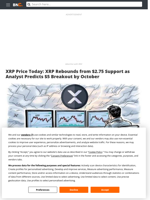 XRP Price Today: XRP Rebounds from $2.75 Support as Analyst Predicts $5 Breakout by October - Brave New Coin