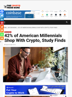 42% of American Millennials Shop With Crypto, Study Finds - The Crypto News Wire