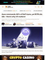 Aave commands 48% of DeFi loans, yet $17B sits idle – Here’s why V4 matters! - AMBCrypto
