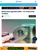 Bitcoin Price Lags Below $110K — On-Chain Levels To Watch