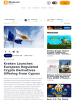 Kraken Launches European Regulated Crypto Derivatives Offering From Cyprus – News Bytes Bitcoin News