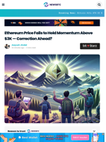 Ethereum Price Fails to Hold Momentum Above $3K — Correction Ahead?