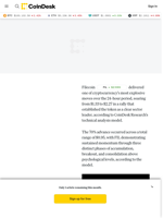 Filecoin (FIL) Soars 70% After Breaking Through $2 as DePIN Sector Rallies