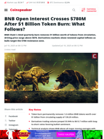 BNB Open Interest Crosses $780M After $1 Billion Token Burn: What Follows? - Coinspeaker