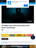 $36 Million Gone: Solana Hack Strikes South Korea’s Leading Exchange
