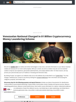 Venezuelan National Charged in $1 Billion Cryptocurrency Money Laundering Scheme - Brave New Coin