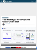 The Best High-Risk Payment Gateways in 2026 - TechBullion