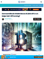 Dormant Bitcoin Wallet Moves $1.2B in BTC: Is A Major Sell-Off Coming?