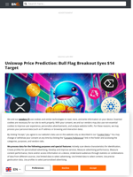 Uniswap Price Prediction: Bull Flag Breakout Eyes $14 Target - Brave New Coin