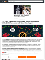 XRP Price Prediction: Oversold RSI Signals Relief Rally While $1.32 Appears as a Critical EMA Support - Brave New Coin