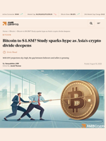 Bitcoin to $4.8M? Study sparks hype as Asia’s crypto divide deepens - AMBCrypto