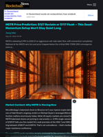 MSTR Price Prediction: $127 Reclaim or $117 Flush — This Dead-Momentum Setup Won't Stay Quiet Long - Blockchain.News