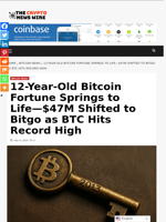 12-Year-Old Bitcoin Fortune Springs to Life—$47M Shifted to Bitgo as BTC Hits Record High - The Crypto News Wire