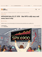 SPX6900 hits $2.27 ATH - But SPX's rally may end soon, here's why - AMBCrypto