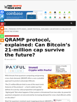 QRAMP protocol, explained: Can Bitcoin’s 21-million cap survive the future? - The Crypto News Wire