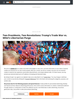 Two Presidents, Two Revolutions: Trump’s Trade War vs. Milei’s Libertarian Purge - Brave New Coin