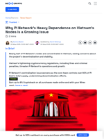 Vietnam’s Dominance of Pi Network’s Nodes Raises Concerns
