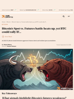 Bitcoin’s Spot vs. Futures battle heats up, yet BTC could rally IF… - AMBCrypto