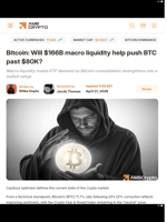 Bitcoin: Will $166B macro liquidity help push BTC past $80K? - AMBCrypto